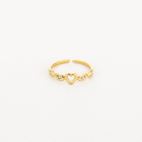 Ring goud - petite sparkle