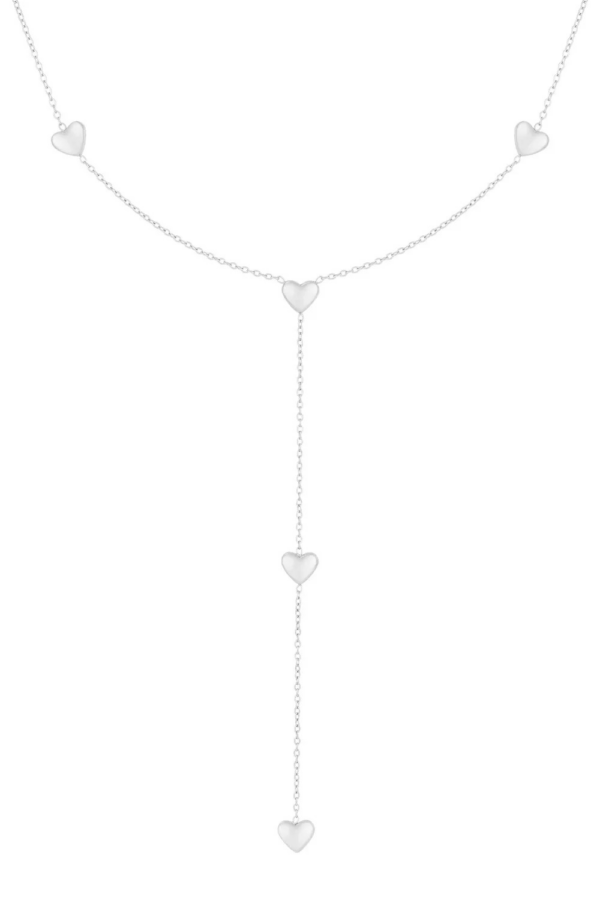 Y-ketting zilver - endless love